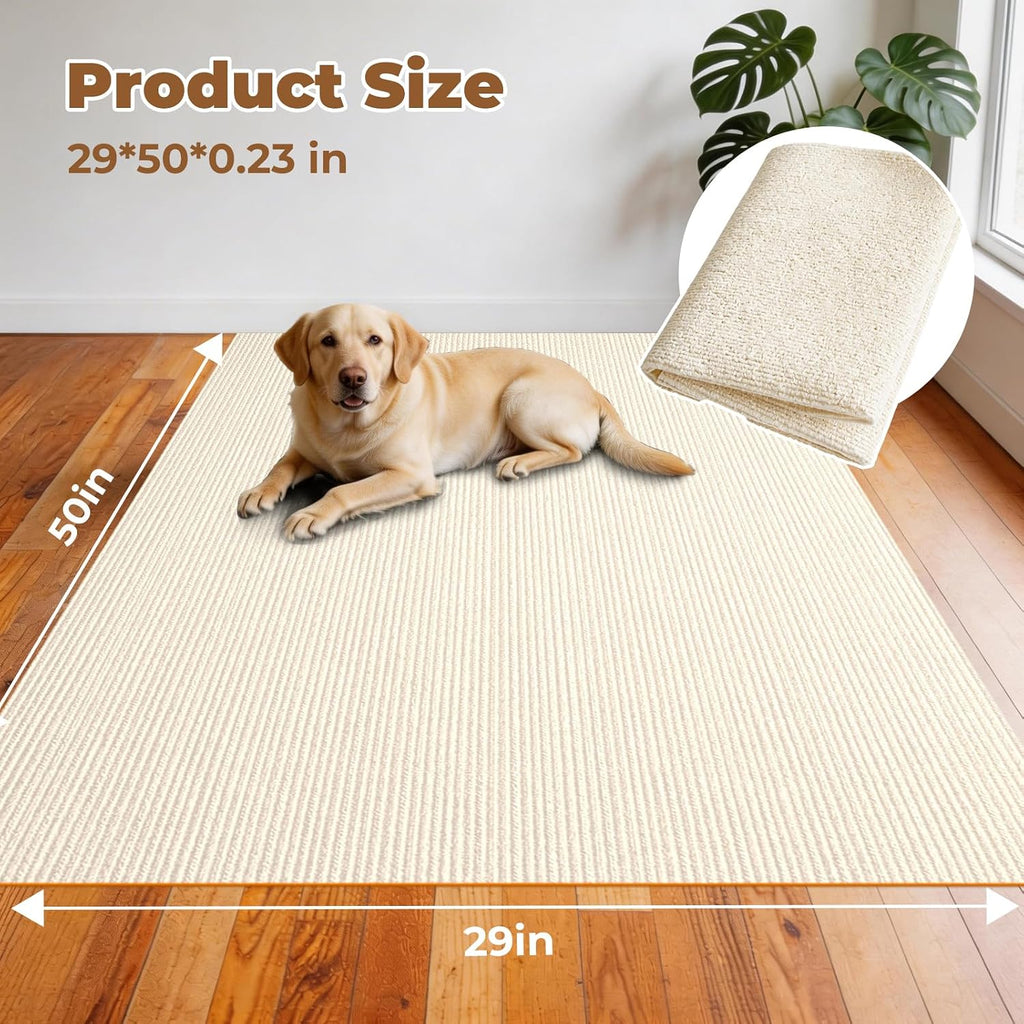 Dog Crate Mat, 29 in X 50 in Dog Playpen Mat Kennel Mat