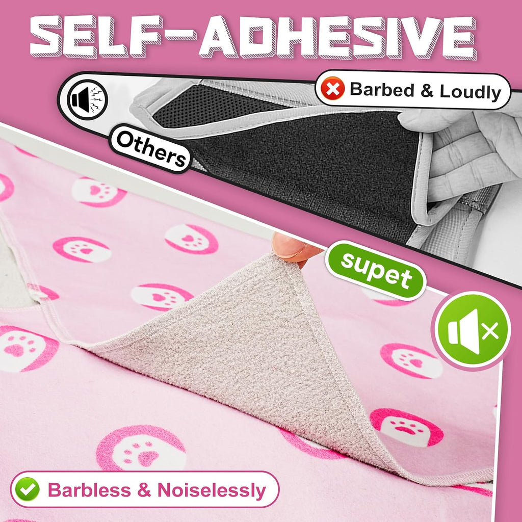 Supet Cat Grooming Wrap for Nail Trimming, Self-Adherent Calm Cat Swaddle