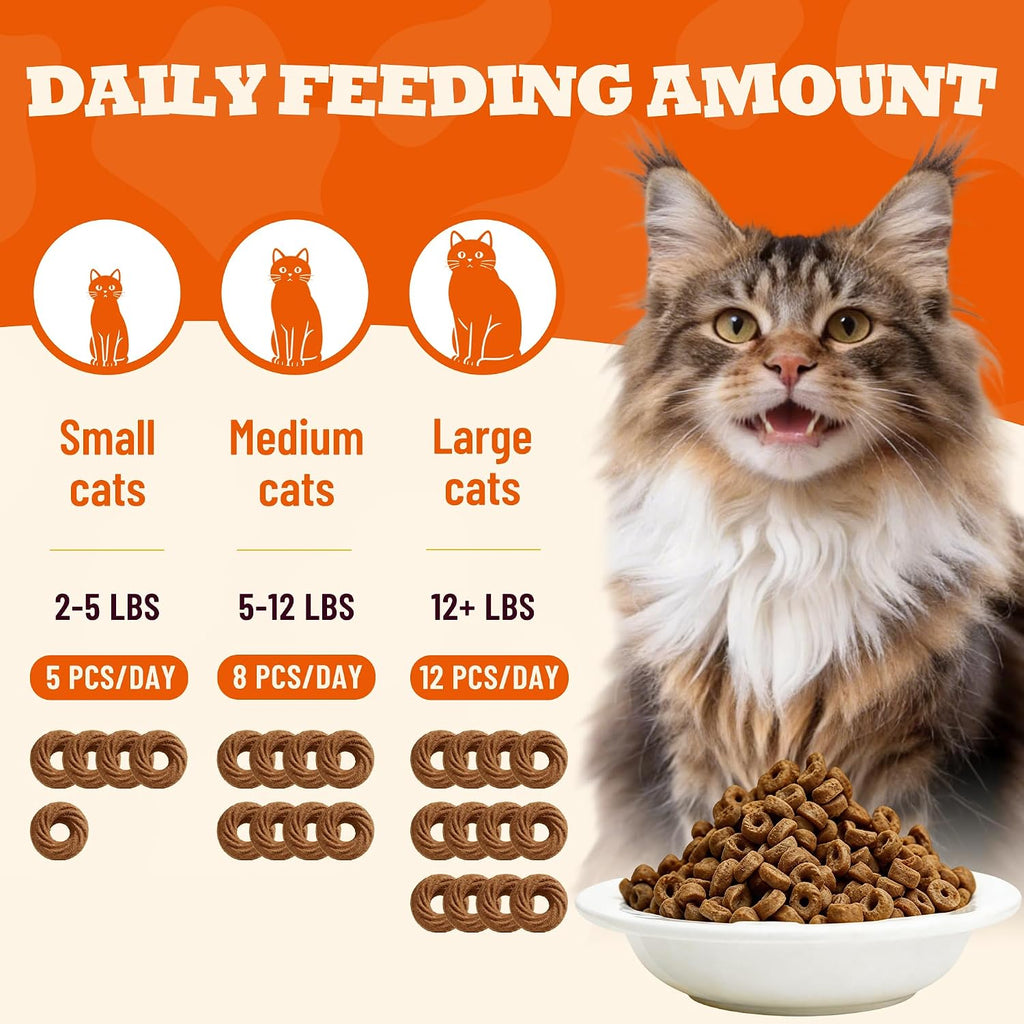 9 oz Cat Dental Treats with Breath Support & Training