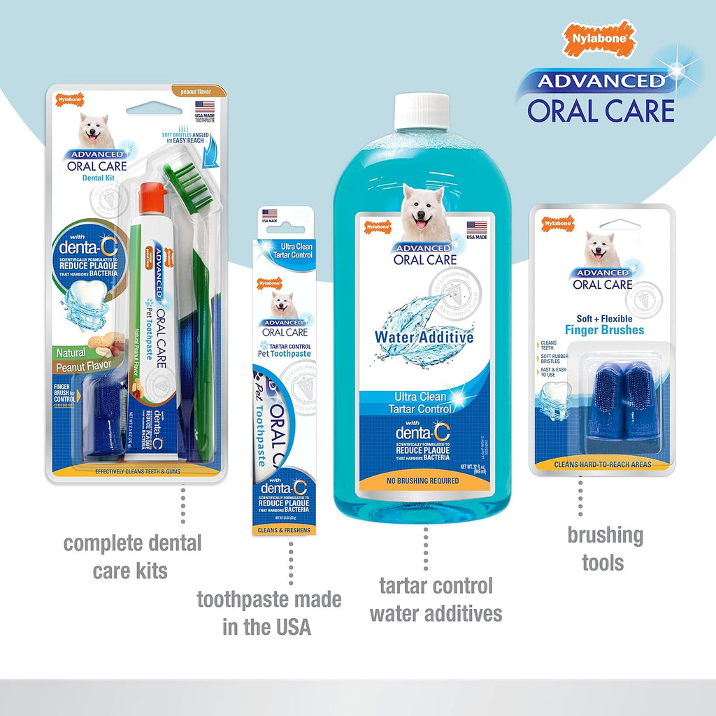 Nylabone Advanced Oral Care Puppy Dental Kit Puppy Original 3 Count 