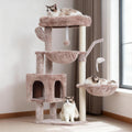Heybly Cat Tree, 39" Tower with All-Sisal Wrapped Scratching Post HCT006SMU