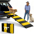 Heeyoo 71" Extra Long Dog Ramp for Car SUV Truck - 350Lbs Folding