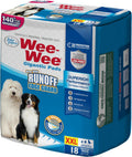 Four Paws Wee-Wee Superior Performance Gigantic Dog Pee Pads, 18 Count | Puppy & dog potty training pads, all day floor protection, housebreaking pet supplies, leak-proof puppy pads, 27.5" x 44"
