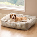 Bedsure ComfyFleece® Cute Dog Beds Large Sized Dog Washable，36in Amphora