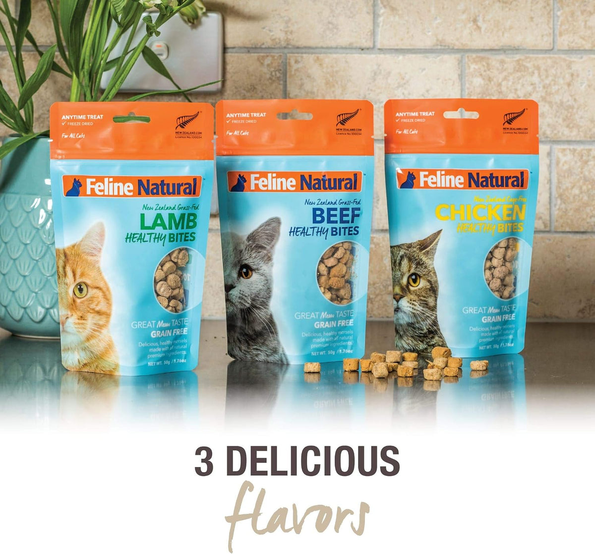 Feline Natural - Grain-Free Protein Rich Freeze Dried Cat Treats