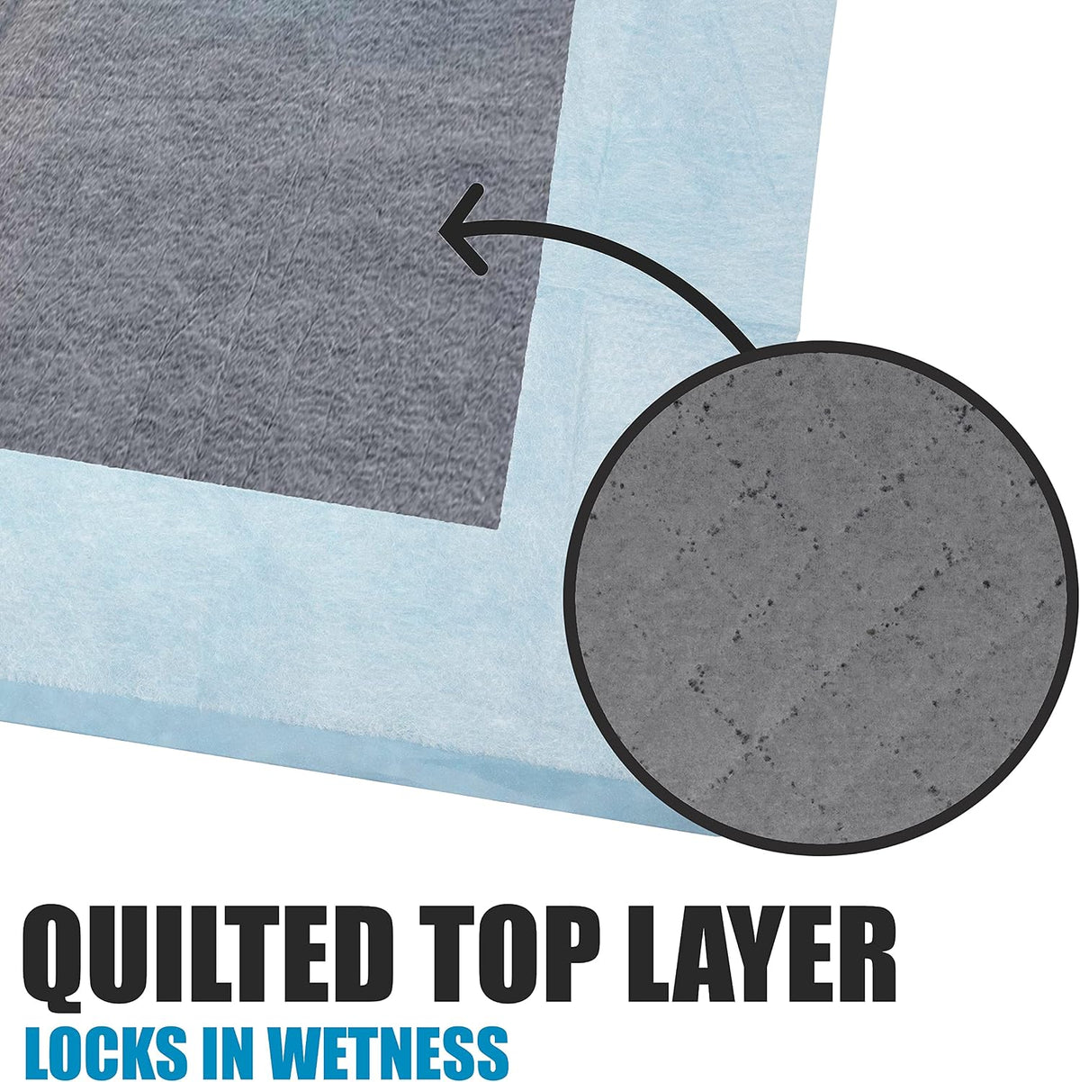 BV Charcoal Puppy Pads XL 40 Count 34"x28" - Leak-Proof Pee Pads for Dogs with 6-Layer Absorbent Design & Built-in Attractant - Dog Pad Extra Large with Charcoal for Odor Control - for Large Dogs