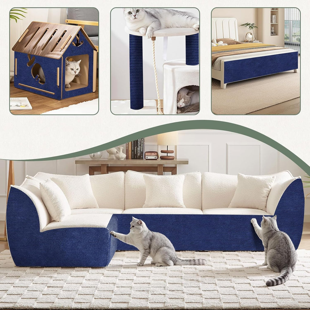 Cat Scratch Couch Protector, 78.7"x15.8" Self-Adhesive Furniture Protector