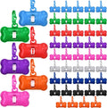Zhehao 50 Pack Dog Poop Bag Holders for Leashes | Clip-on waste bag holders attach to leashes, belts, or pet gear for walks, travel, parks, homes, and pet businesses