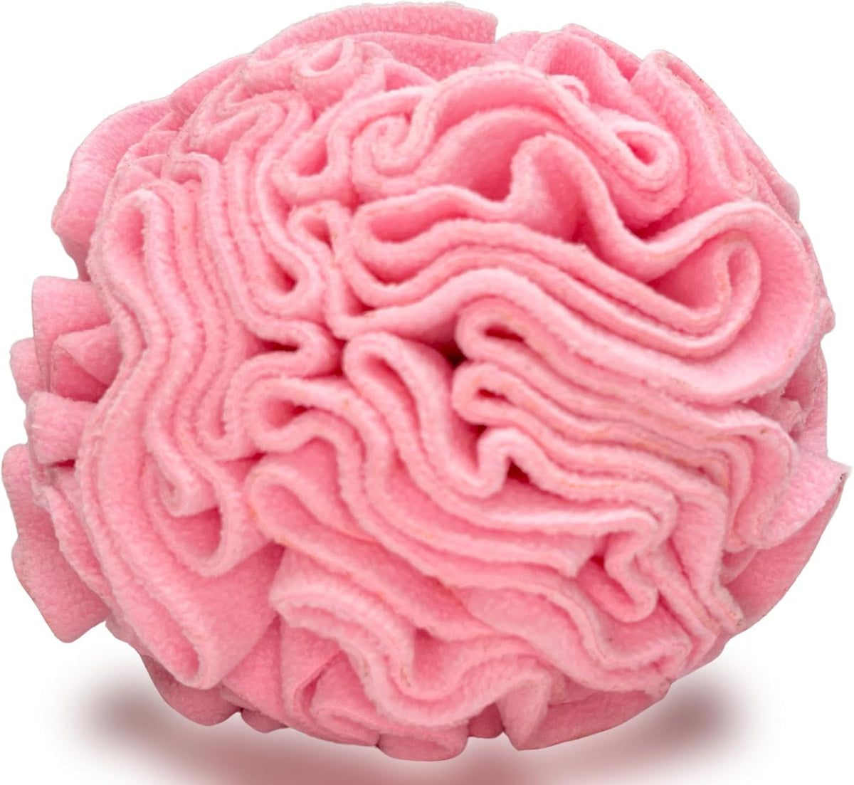 Glory To Dog Medium Breed Snuffle Foraging Dog Puzzle Ball Toy Pink Large