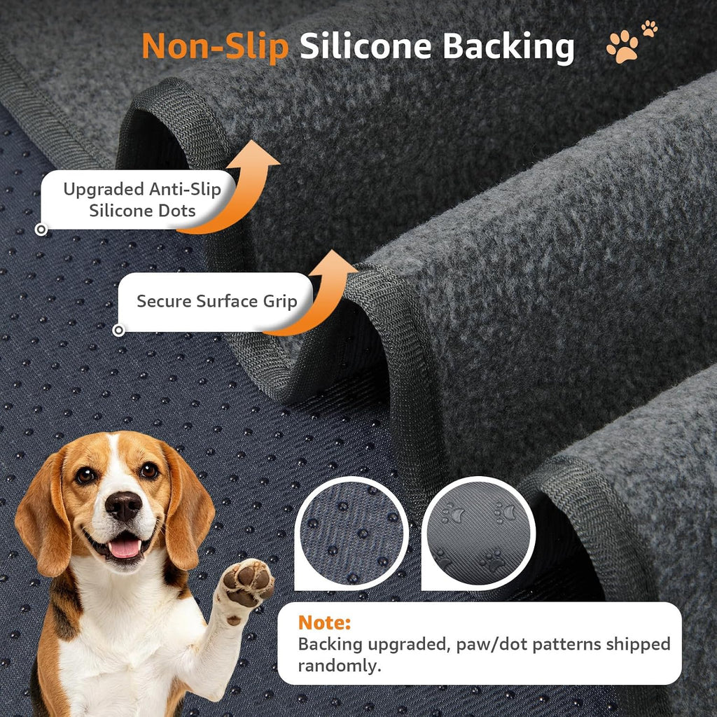 LOOBANI Washable Pee Pads for Dogs, 2 Pack Non-Slip and Leak-Proof,36"x72" | Super Absorbent Reusable Puppy Pads, Machine Washable, Extra Large Whelping Pads for Crate, Playpen, Floor, Housebreaking