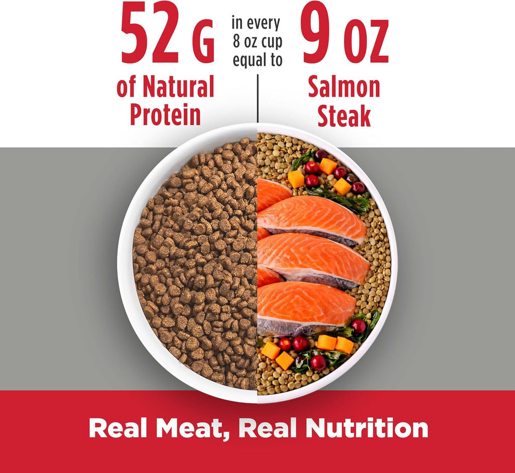 Nulo Freestyle Adult Trim Dry Cat Food - Salmon & Lentils, High Protein, Grain Free, Weight Management Kibble with Probiotics & L-Carnitine, 2lb Bag
