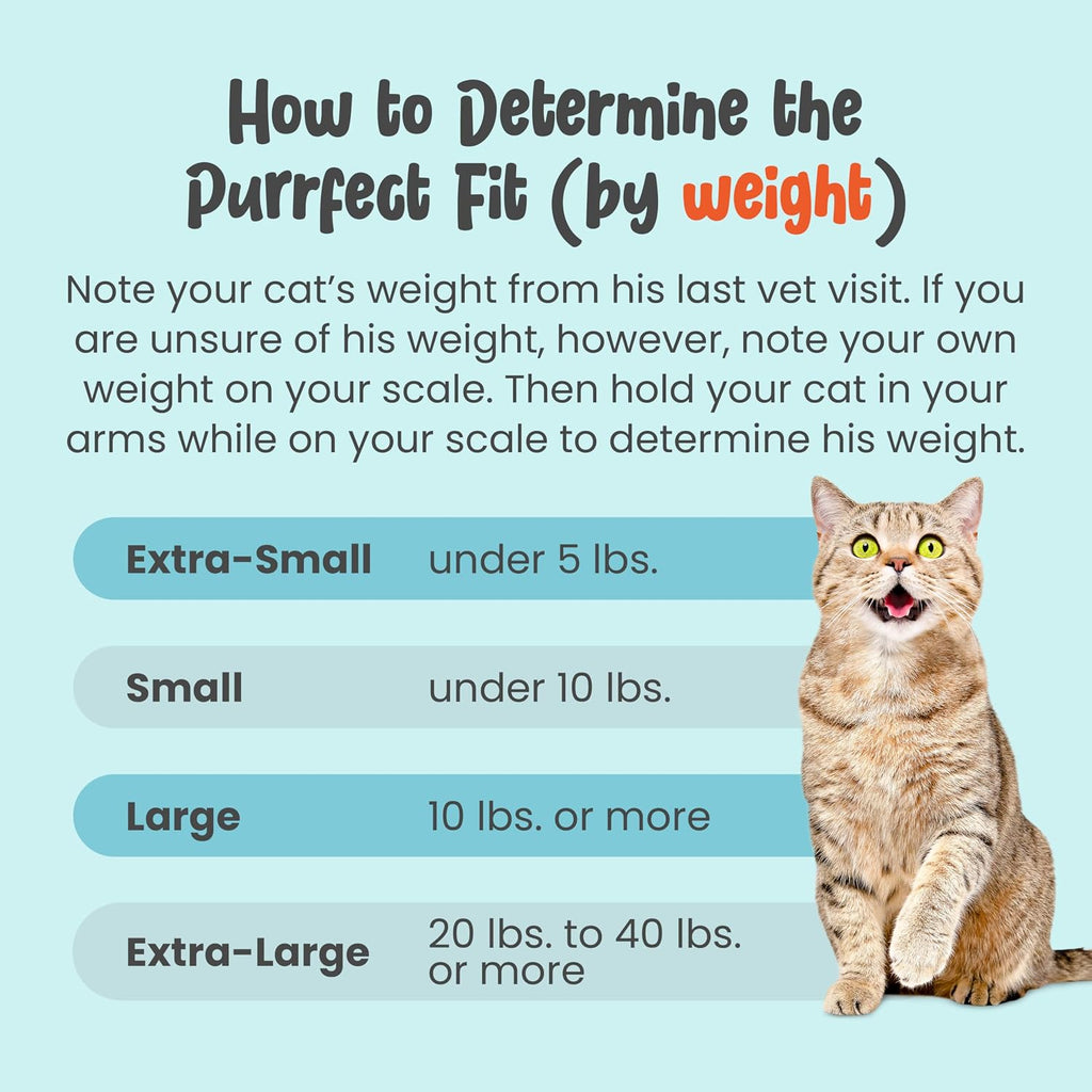 Cat-in-the-Bag Cozy Comfort Carrier - Large Light Blue Cat Carrier Soft and Pet Carrier Administration, Grooming, Vet Visits, Dental Care, and Nail Trimming