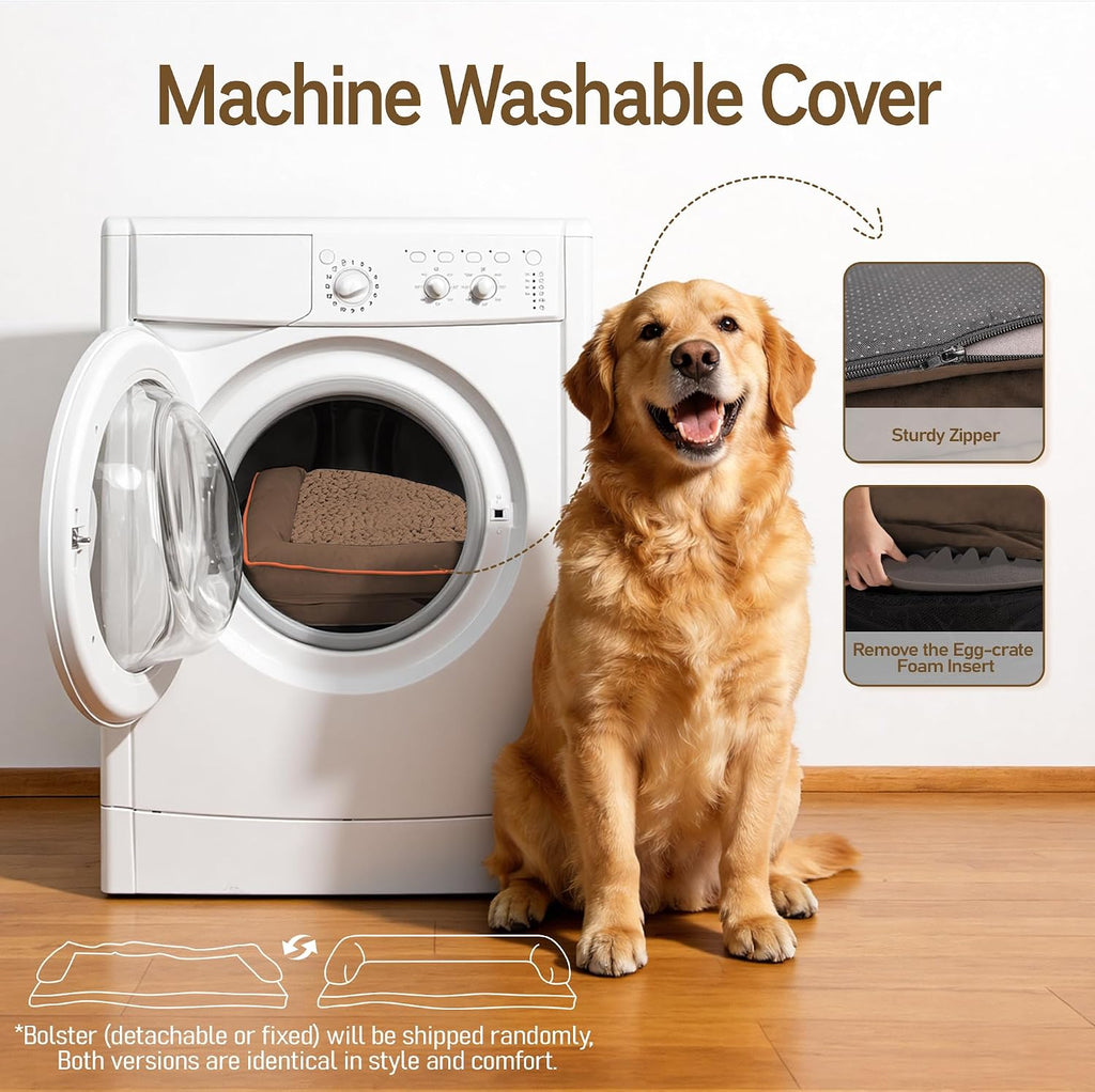 Comfort Expression Orthopedic XL Dog Bed for Large and Extra Large Dogs