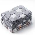 1 Pack 3 Blankets for Dog Puppy Cat (Medium 30x20'', Star, Bone, Love)