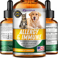 Allergy and Immune Supplement for Dogs and Cats, Anti Itch Drops, 2 Fl Oz