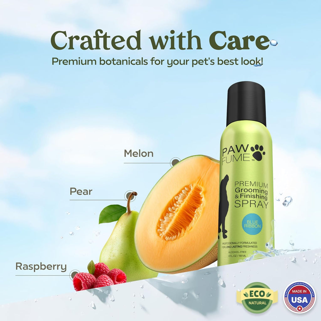 PAWFUME Dog Cologne Spray for Grooming, Blue Ribbon, 1-Pack