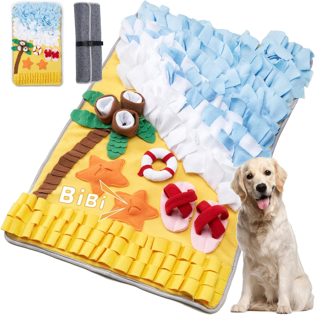 Snuffle Mat for Large Dogs Sniff Mat for Cats, 30" x 18"