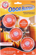 Arm & Hammer OdorBusterz® Odor Eliminator Balls, Pumpkin Cream, Baking Soda Odor Control for Closets, Drawers, Hampers & Small Spaces, 1 Count (Pack of 36)