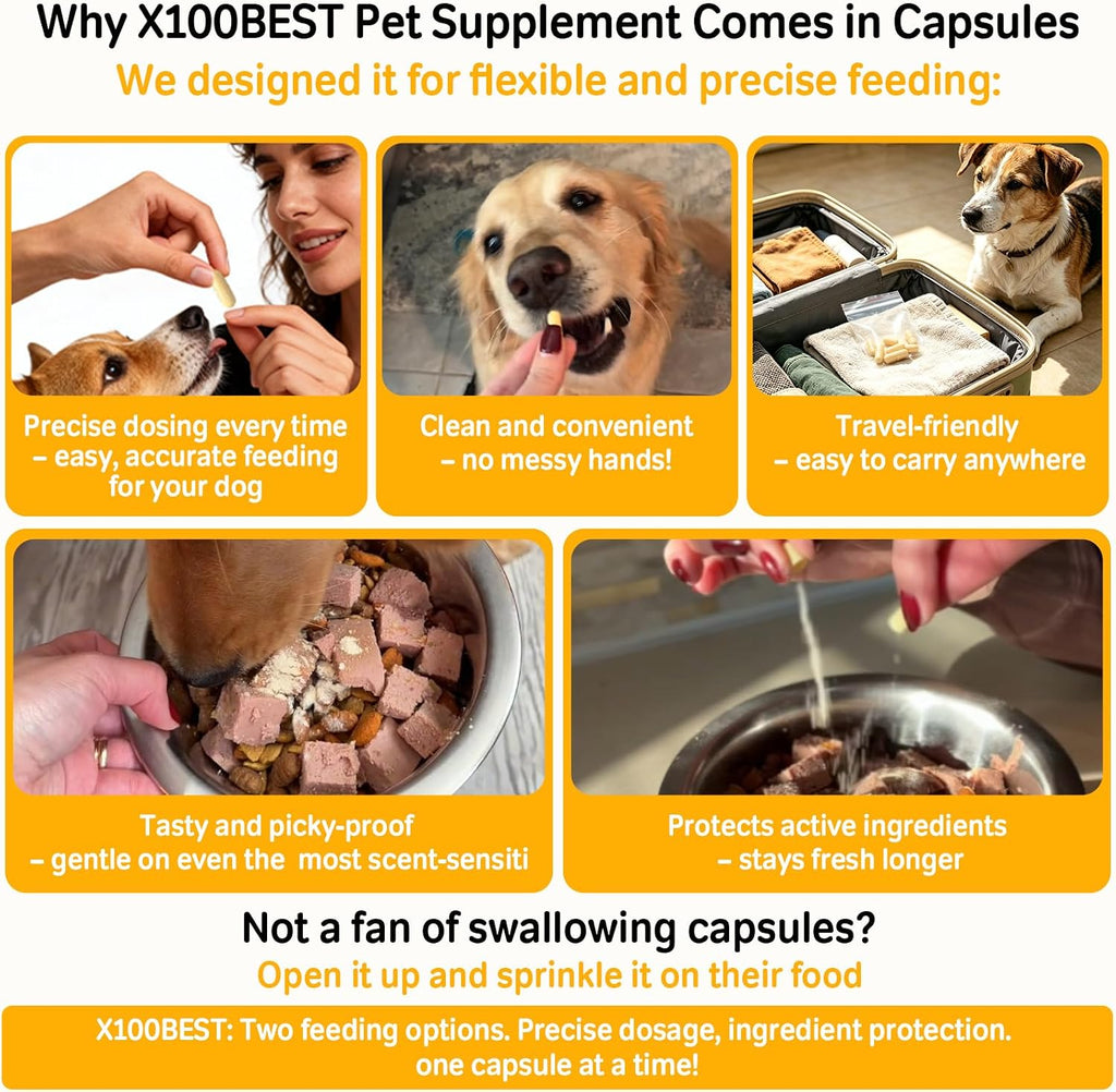 Oral Probiotics for Dogs, 11 Strains, Bad Breath Support