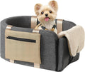 Center Console Dog Car Seat,Booster Car Seat for Puppy to 11lbs