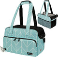 PetAmi Small Dog Purse Carrier, Airline Approved Soft Sided Tote, Teal