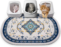 Bienbee Cat Litter Mat, 40" x 30" Dense Trapping Mesh for Litter Boxes | Litter Box Mat with PVC Mesh, Waterproof &Urineproof, Non-Slip Grip, Soft On Kitty Paws and Easy to Clean to Protect Floor