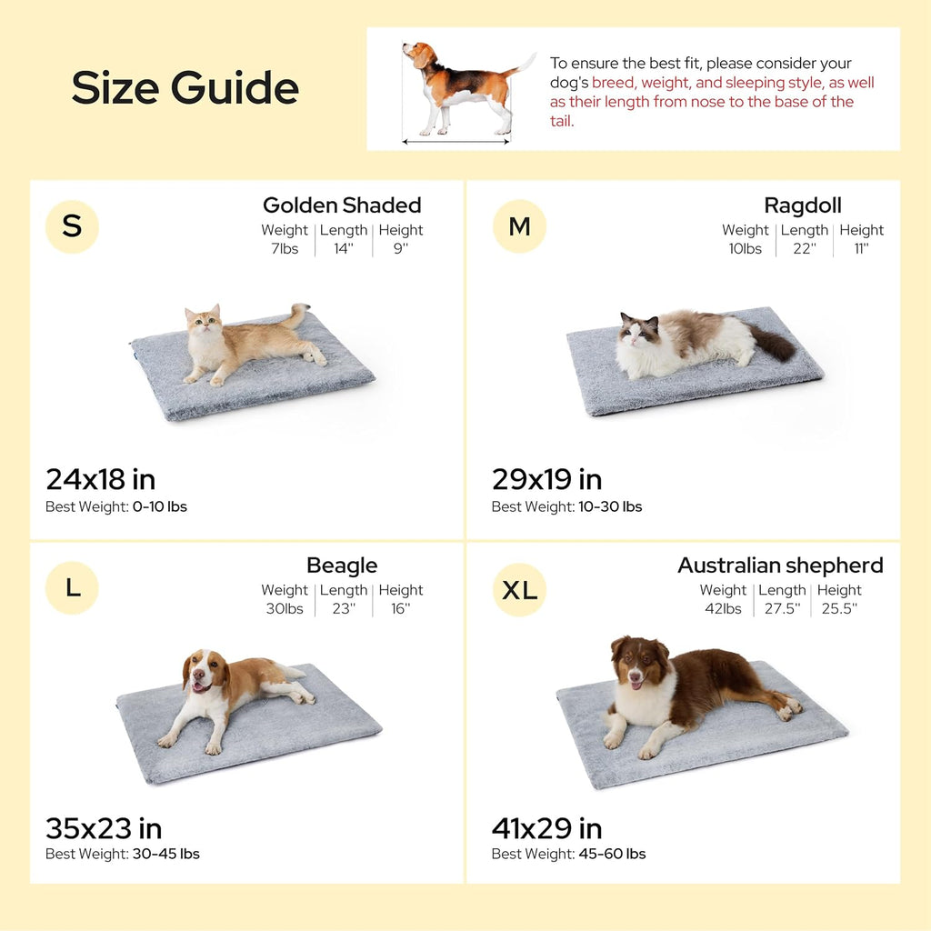 Bedsure Self Warming Cat Bed Mat,Large Pet Extra Warm Self Heating Cat Pad