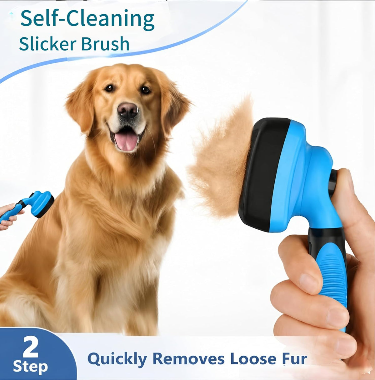 Dog Brush for Shedding,Deshedding Slicker Undercoat Rake Brush for Dog,8PCS