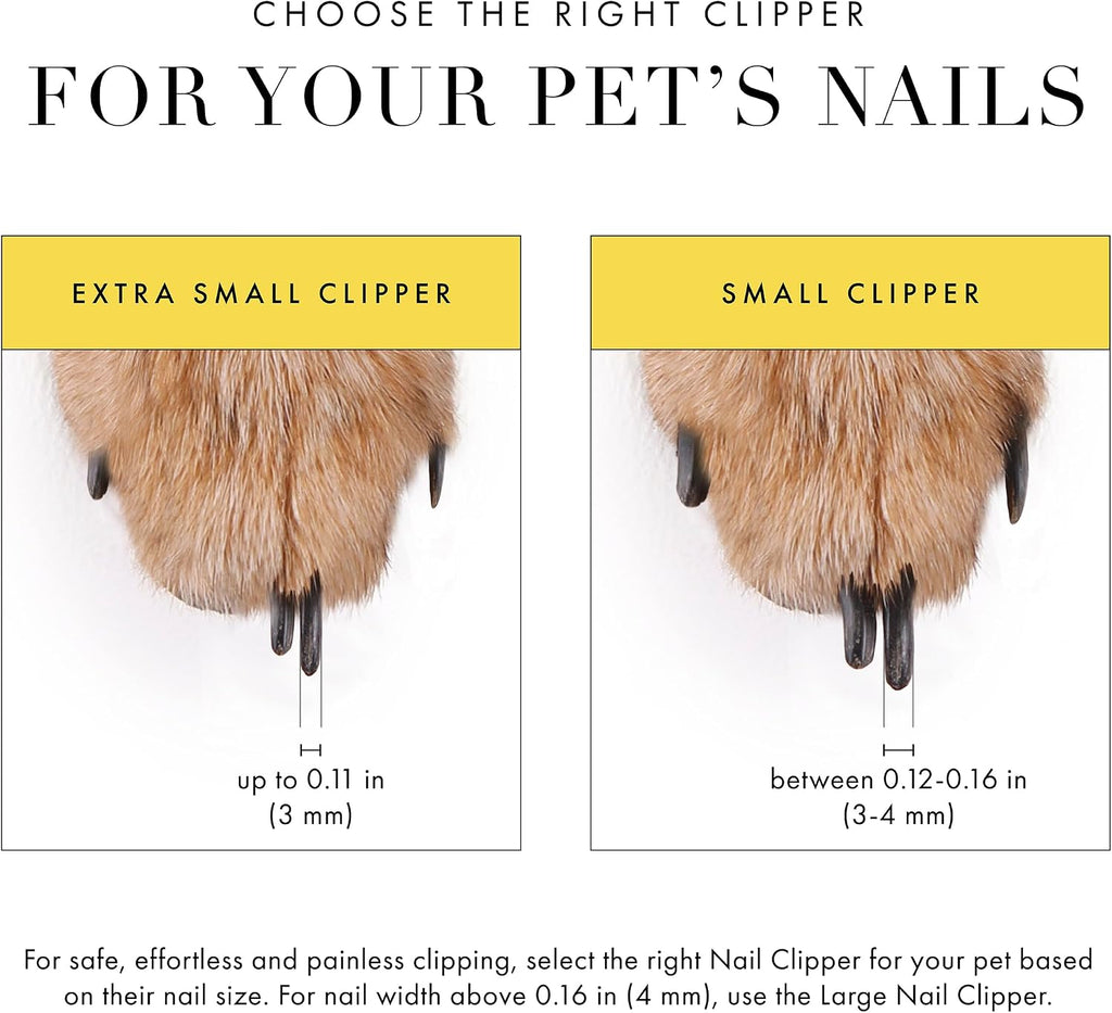 Tweezerman X-Small Nail Clippers for Pets- Manual Professional Nail Trimmer