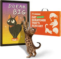 Decorative Wall Art Cat Scratcher Funny Cat Quote Sisal Scratch Pad
