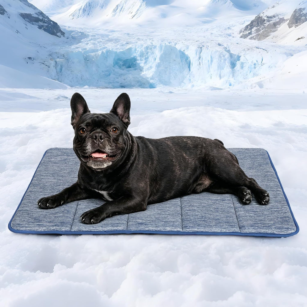 Dog Cooling Mat for Large Dogs, 30"x20" Memory Foam Pet Pad