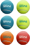 Outward Hound Squeaker Ballz Tennis Ball Dog Toy, Small, 2", 8‑Pack