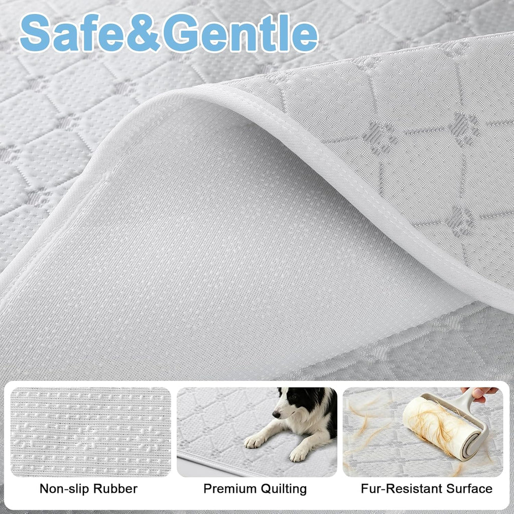 Cooling Mat for Dogs Cats,Pet Dog Cooling Mat Blanket for Dogs,36x24, Grey
