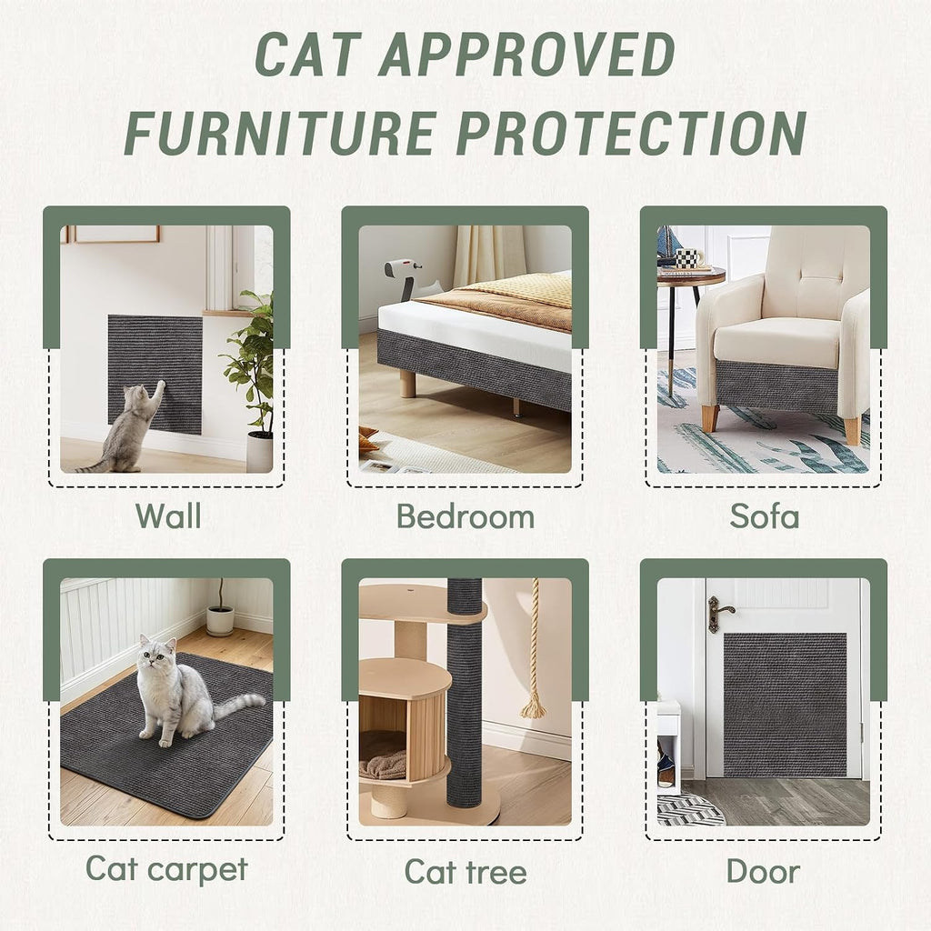 Cat Scratching Mat for Couch, Anti Scratch Furniture Protector