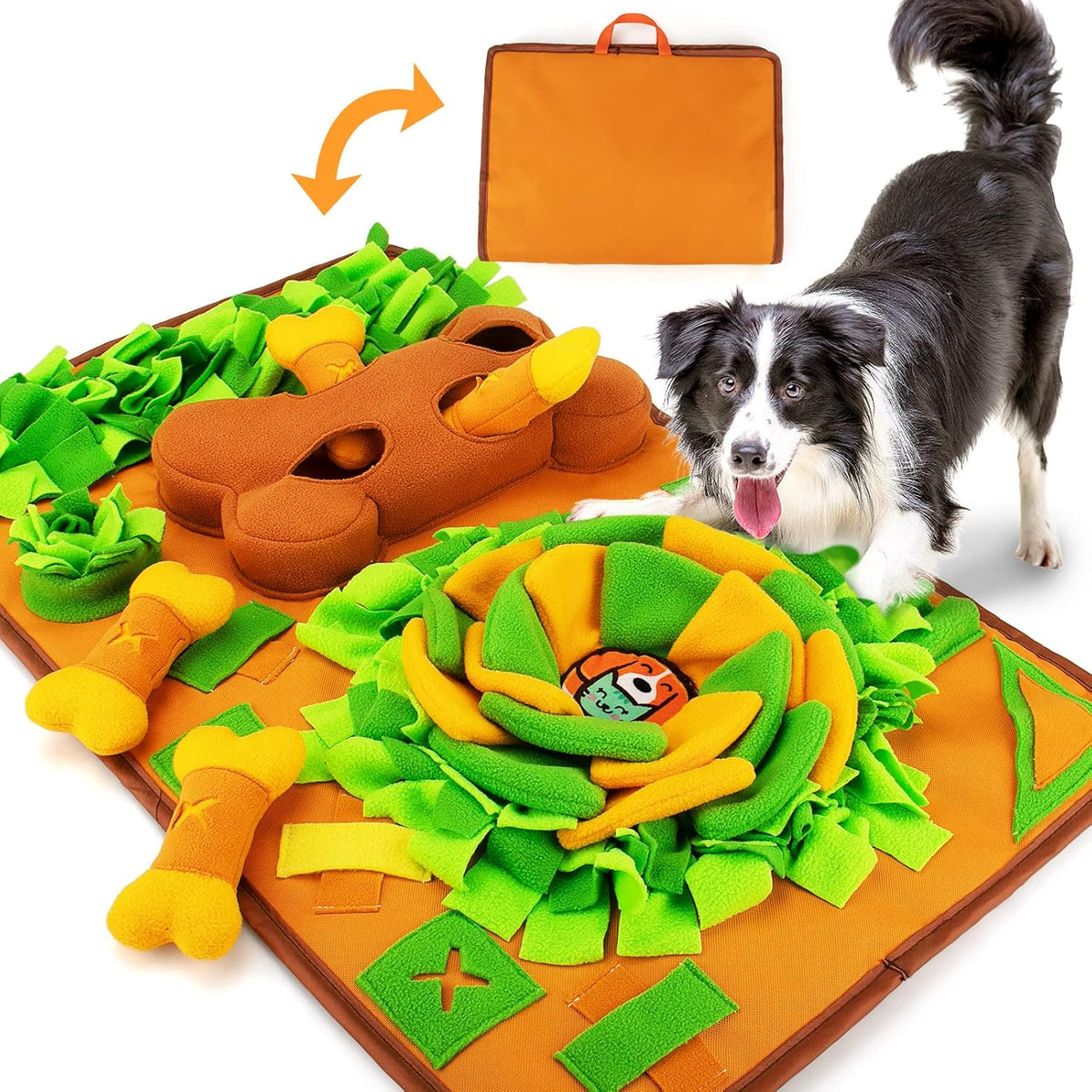 AWOOF Snuffle Mat Dog Enrichment Feeding Mat