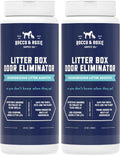 Rocco & Roxie Litter Box Odor Eliminator, 12 oz, 2-Pack