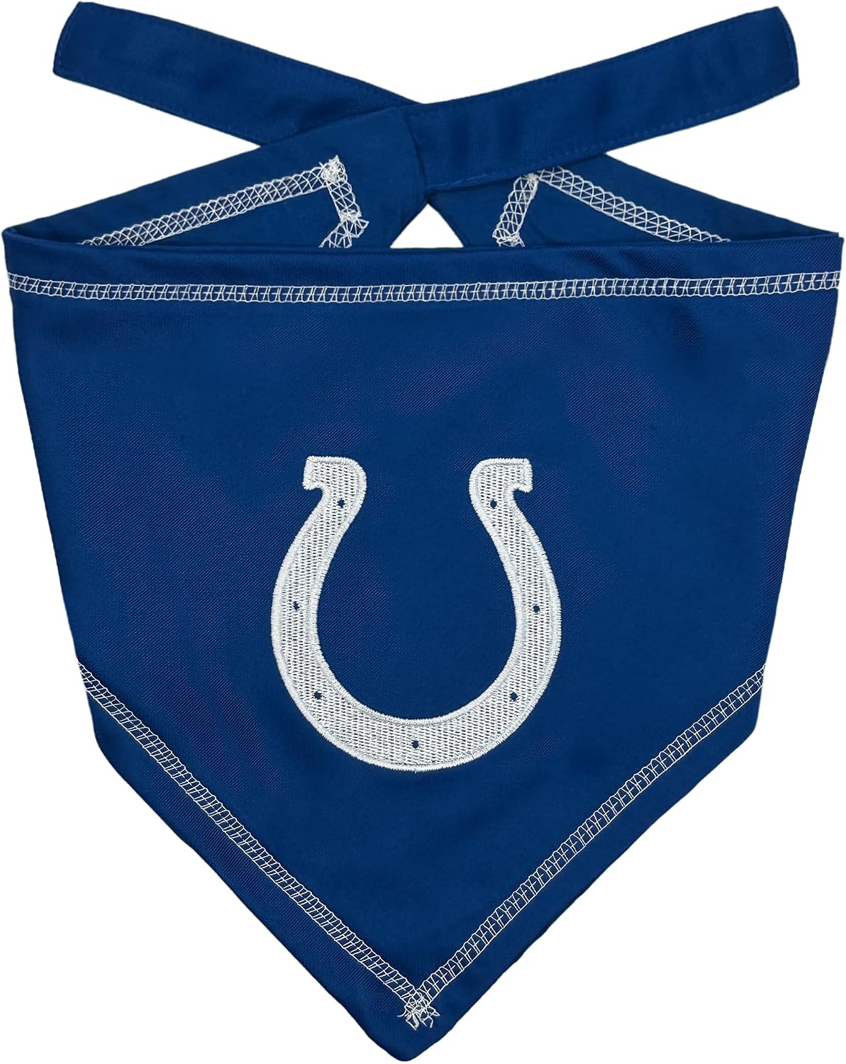 Pets First NFL Indianapolis Colts TIE Bandana, Large/X-Large. Dog Bandana Scarf Bib for Pet Cat Dog. The Ultimate Game-Day, Party Bandana