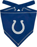 Pets First NFL Indianapolis Colts TIE Bandana, Small/Medium. Dog Bandana Scarf Bib for Pet Cat Dog. The Ultimate Game-Day, Party Bandana