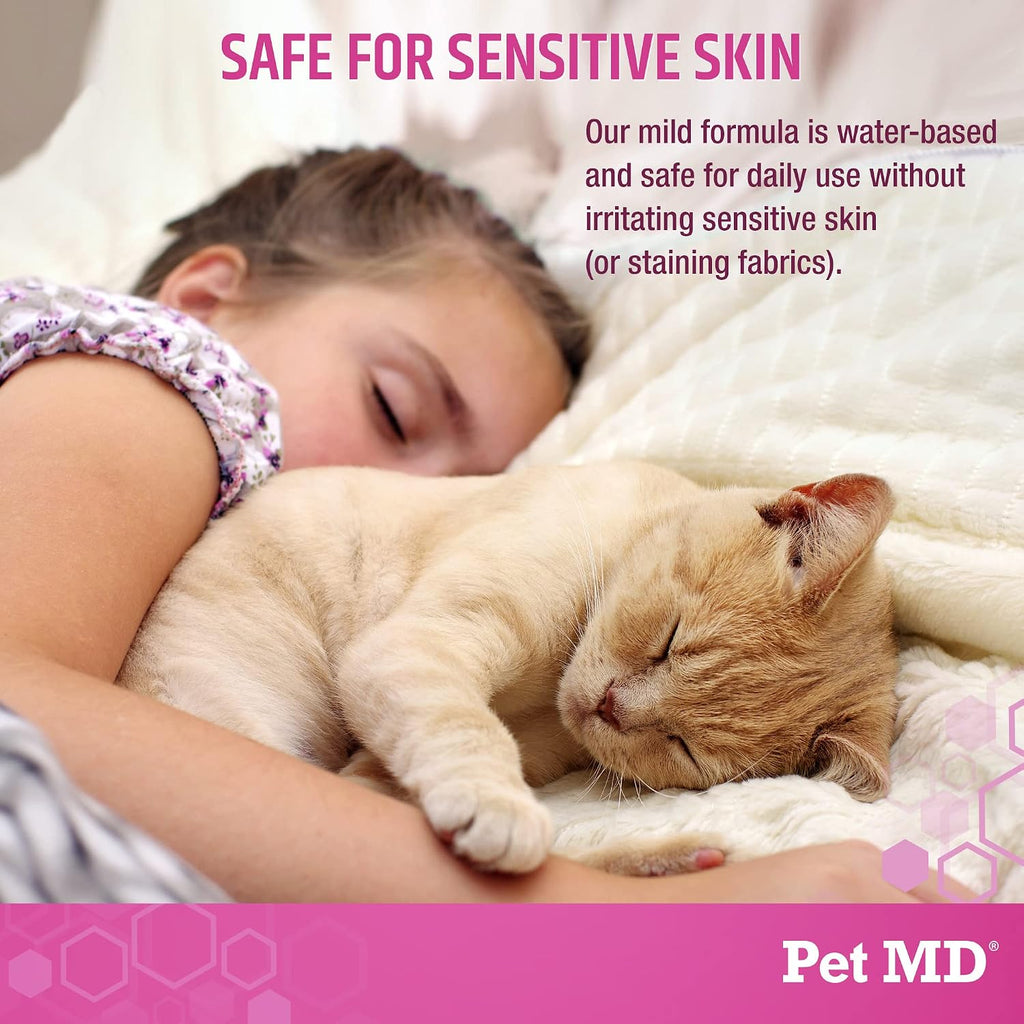 Pet MD Body Spray for Dogs & Cats - Sweet Pea & Vanilla - 8fl oz