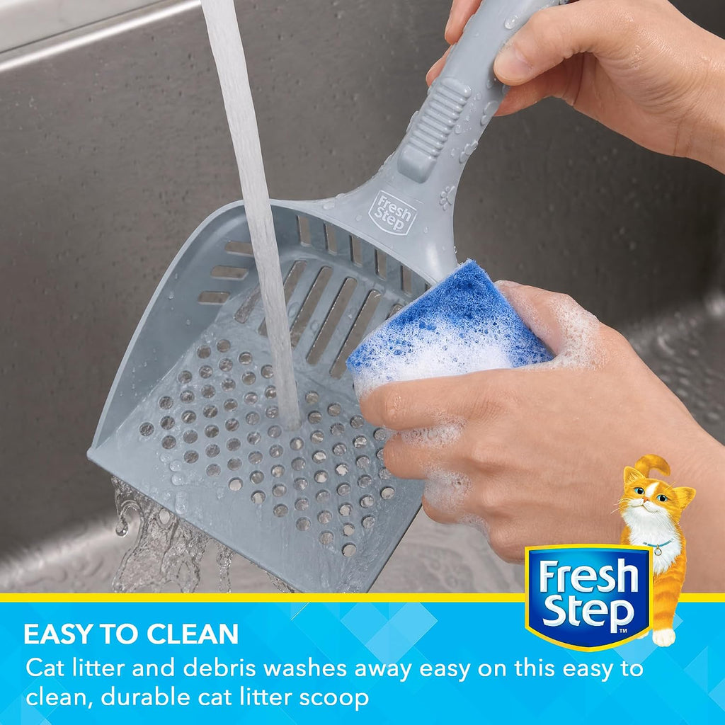 Fresh Step All-in-One Cat Litter Scoop with Ergonomic Handle, One Size