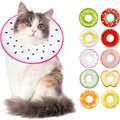 Cat Cone Collar Soft, Cat Recovery Cone (Dragonfruit, L)