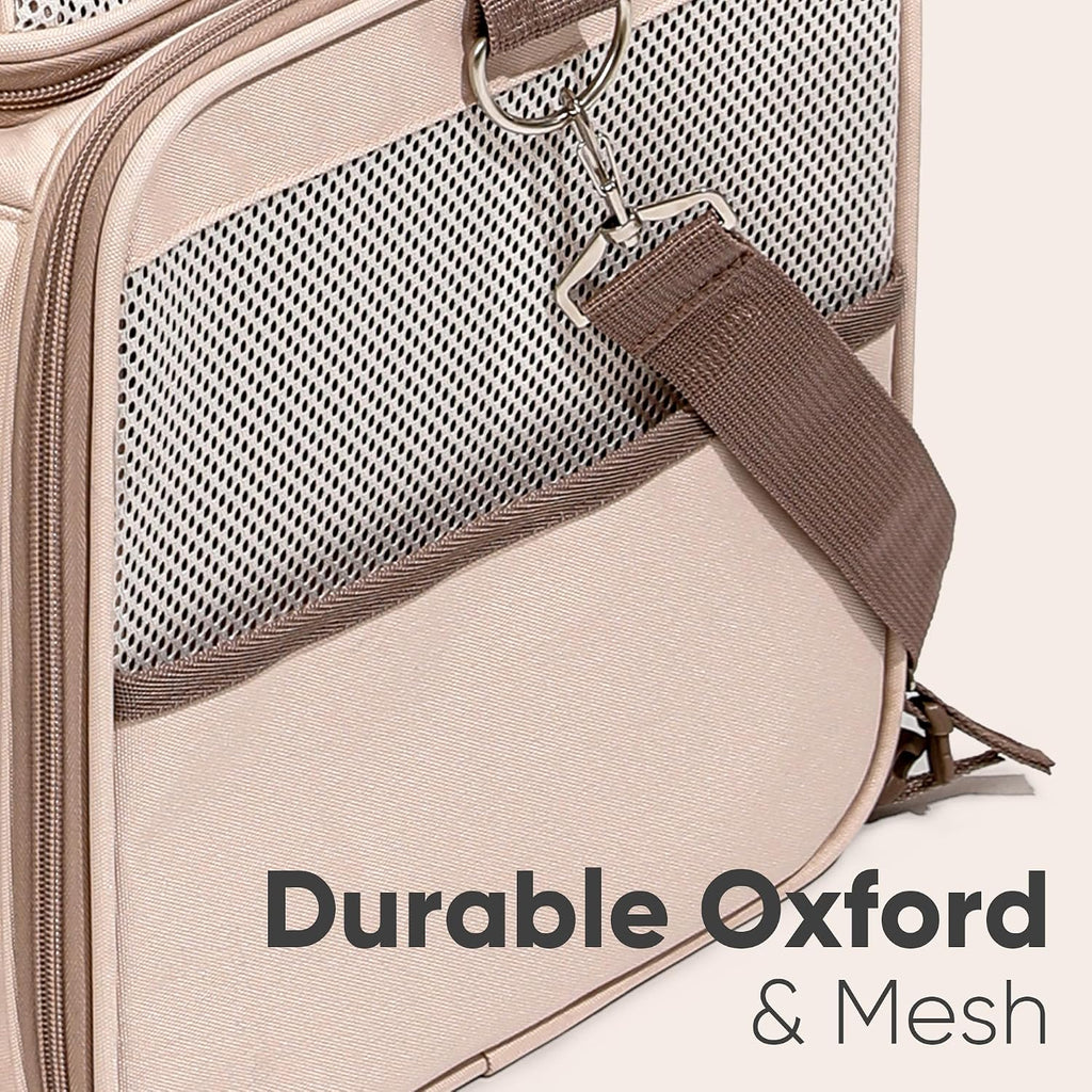 FUKUMARU Expandable Cat Carrier Large, Soft Pet Carrier Airline Approved
