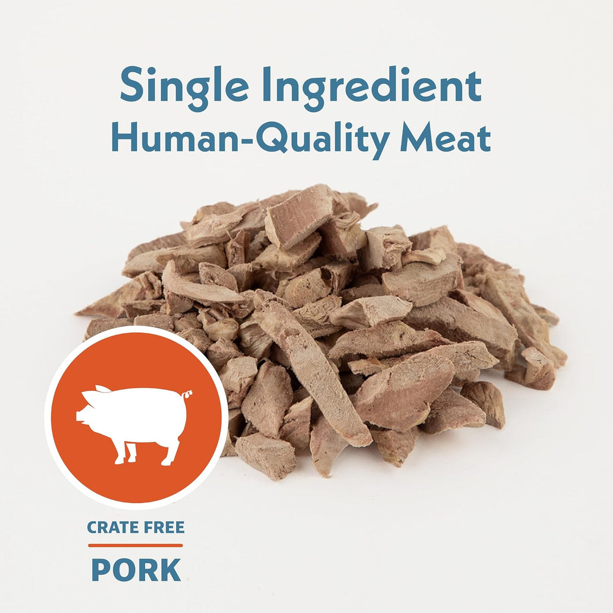 Fresh Is Best Pork Heart Fillets Freeze Dried Dog Treats for Cats & Dogs