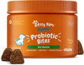 Zesty Paws Puppy Probiotics Bites - Gut Health for Dogs, Pumpkin, 90 Ct