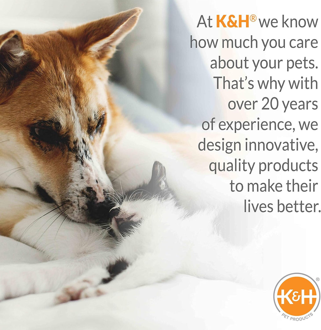 K&H Outdoor Elevated Dog Bed Pet Cot Replacement Cover, Gray, X-Large 50 X 32 Inches (Pack of 6)