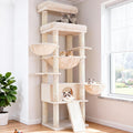Hey-brother Cat Tree Tower with Extra Large Platform and Basket, MPJ080M