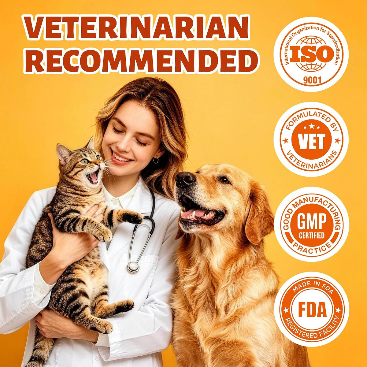 Taurine for Cats & Dogs, Taurine Liquid Drops with CoQ10 2 fl oz