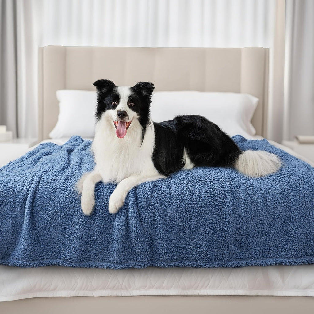 Luciphia Ultra Soft Sherpa Fleece Dog Puppy Cat Blanket for Small Pets