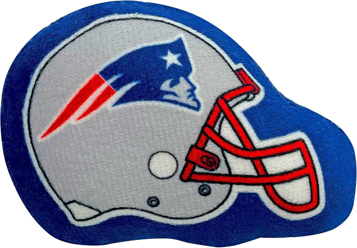 BEST PLUSH CAT TOY: NFL NEW ENGLAND PATRIOTS Complete Set of 3 piece Cat Toys filled with Fresh Catnip. Includes: 1 Helmet Cat Toy, 1 Football Cat Toy with Feathers & 1 Beer Bottle all with Team LOGOS