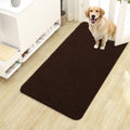 OLANLY Dog Door Mat for Muddy Paws 40x24, Super Absorbent Chenille Mud Mat